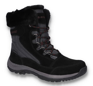 Hi-Tec Winter Hiking Shoes Whiteout WP (waterproof) black Women